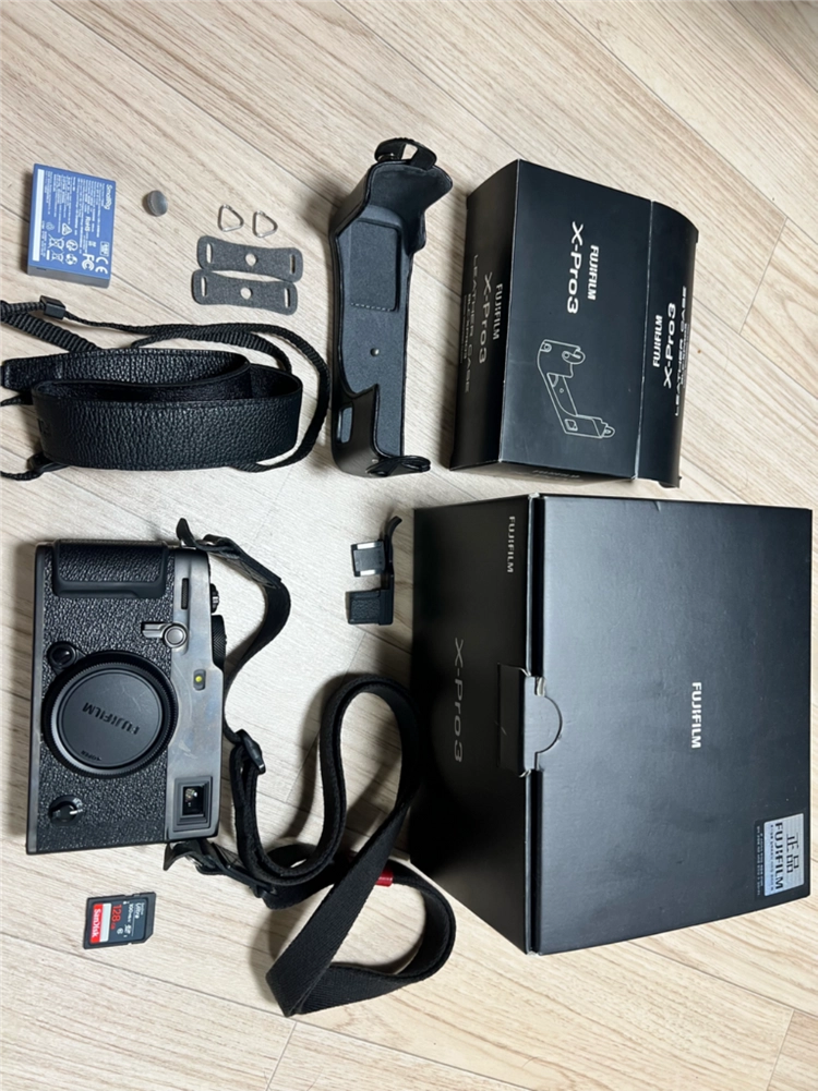 후지필름 X-pro3 듀라블랙 이미지