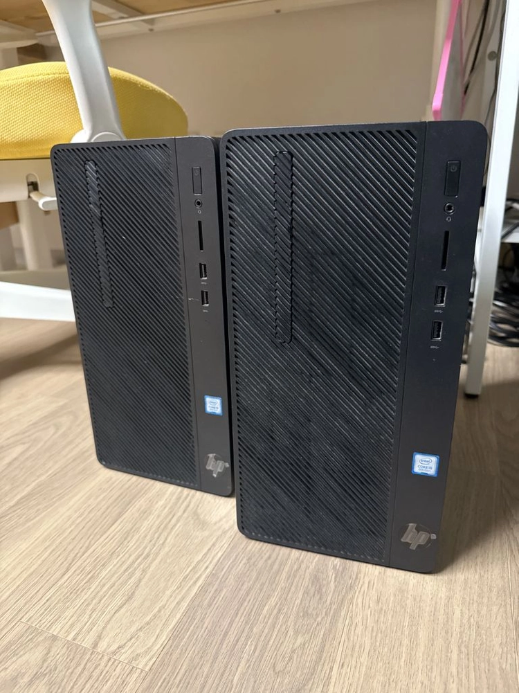 HP 280 G4 MT 데스크탑 과 모니터 세트 판매해요 이미지