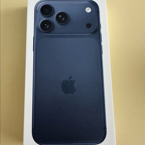 아이폰 17 프로맥스 256GB 딥블루 미개봉 자급제 팝니다 이미지