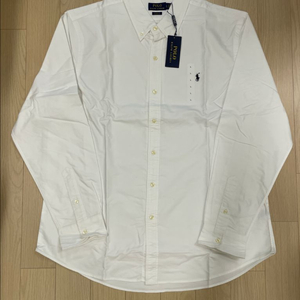 [새제품] 폴로 랄프로렌 Ralph Lauren 코튼 긴팔셔츠 화이트 L 이미지
