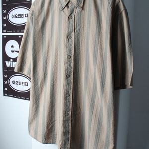 (L-XL) 유니클로 반팔 카라 티셔츠 셔츠 남방 이미지