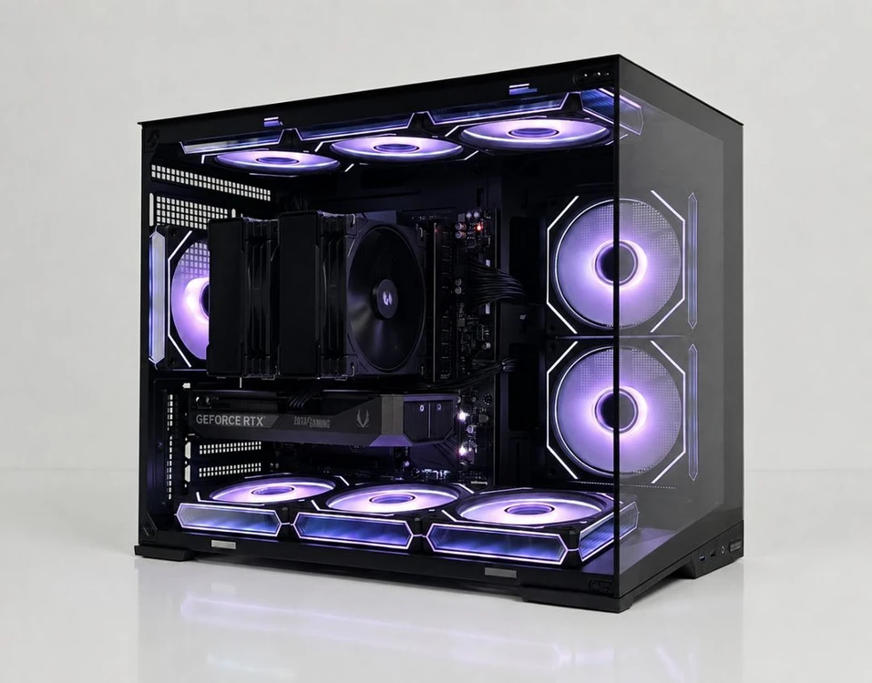 인텔14세대i5-14400F / RTX5060Ti 조립컴퓨터 본체 이미지