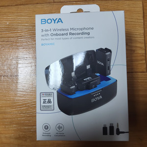 보야 2.4g 2채널 무선 마이크 이미지
