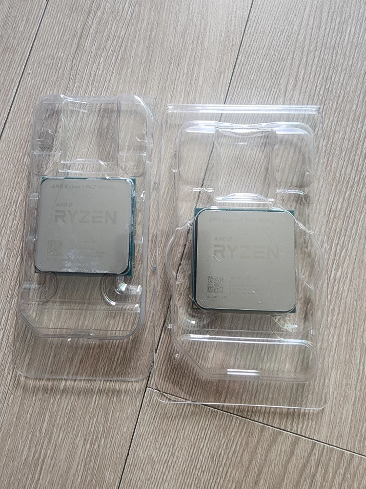 amd 4350g cpu 2개 이미지