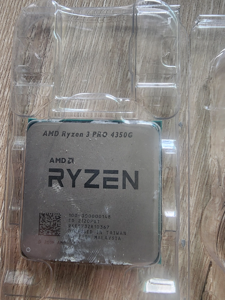 amd 4350g cpu 2개 이미지