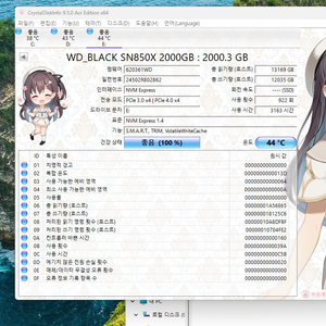 Western Digital WD BLACK SN850X M.2 NVMe 2TB 국내정품 판매 이미지