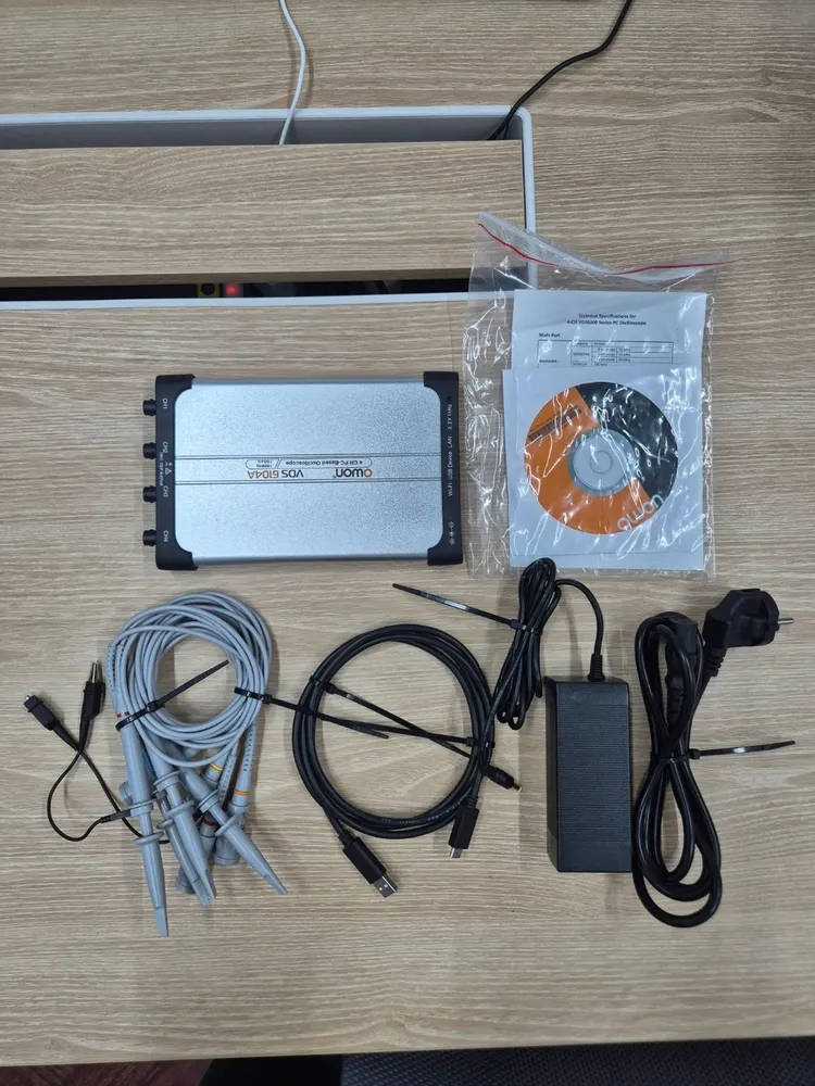 4채널 PC 오실로스코프 100MHz/1Gsa/s 이미지