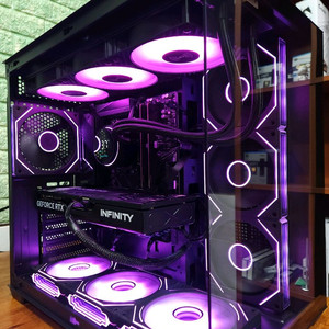 미사용 ) 9800X3D & RTX5070 게이밍 컴퓨터 PC 이미지