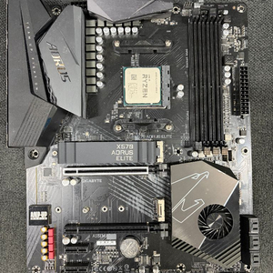 라이젠 5800X + 기가바이트 X570 보드셋 이미지