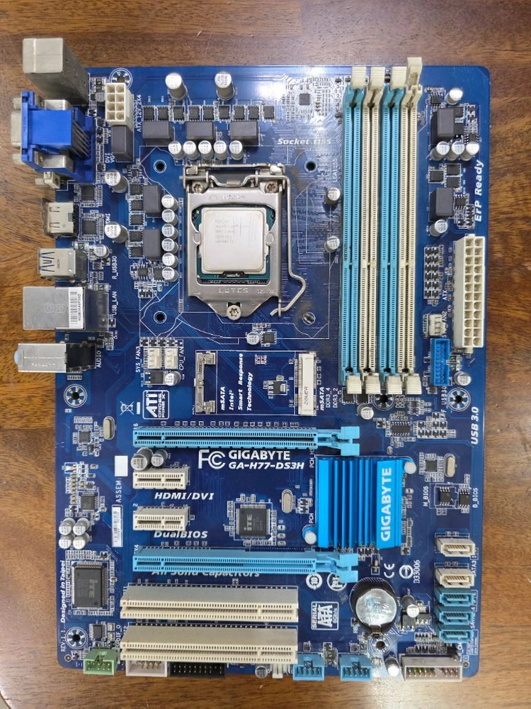 I5 3570 + 기가바이트 GA-H77-DS3H 이미지