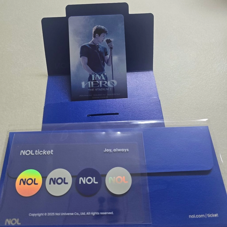>정가판매<9/5(토) 2026 임영웅 콘서트 IM HERO 고양 별빛석 (프리미엄버전) 이미지