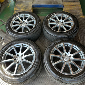20인치 벤츠 G바겐 G63 AMG 중고휠타이어 1대분 PCD130 9.5J +50 트래드 90% 이미지
