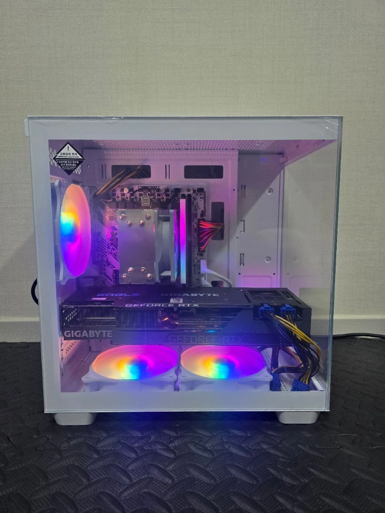 (안산/시흥) 인텔 i5-14400F,D5,RTX 3080 게이밍 컴퓨터 본체 판매 합니다. 이미지