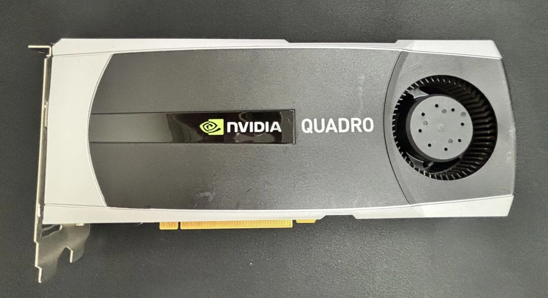 NVIDIA 쿼드로 Quadro 6000 6GB 그래픽카드 고장 부품용 수리용 팬파손 - 안심되는 중고거래