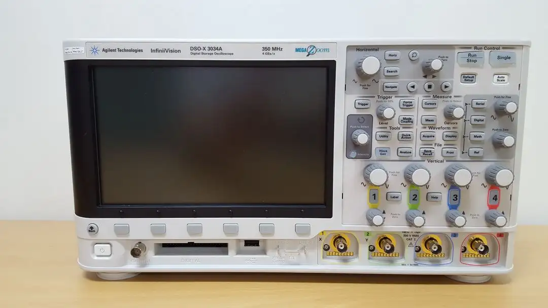 중고오실로스코프 애질런트 DSOX3034A 350MHz 4ch 판매 이미지