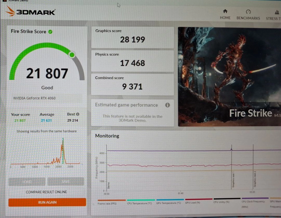 갤럭시 RTX4060 1-Click OC 2X V2 8GB (박스O) 이미지