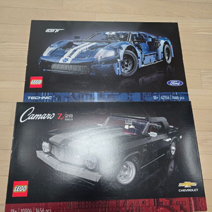 레고 42154 포드 GT + 10304 아이콘 쉐보레 카마로 Z28 (MISB) 새상품 팝니다 이미지