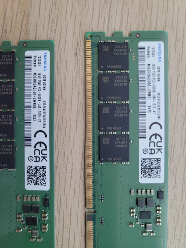 삼성 DDR5 5600 데스크탑 램 16GB*2 이미지