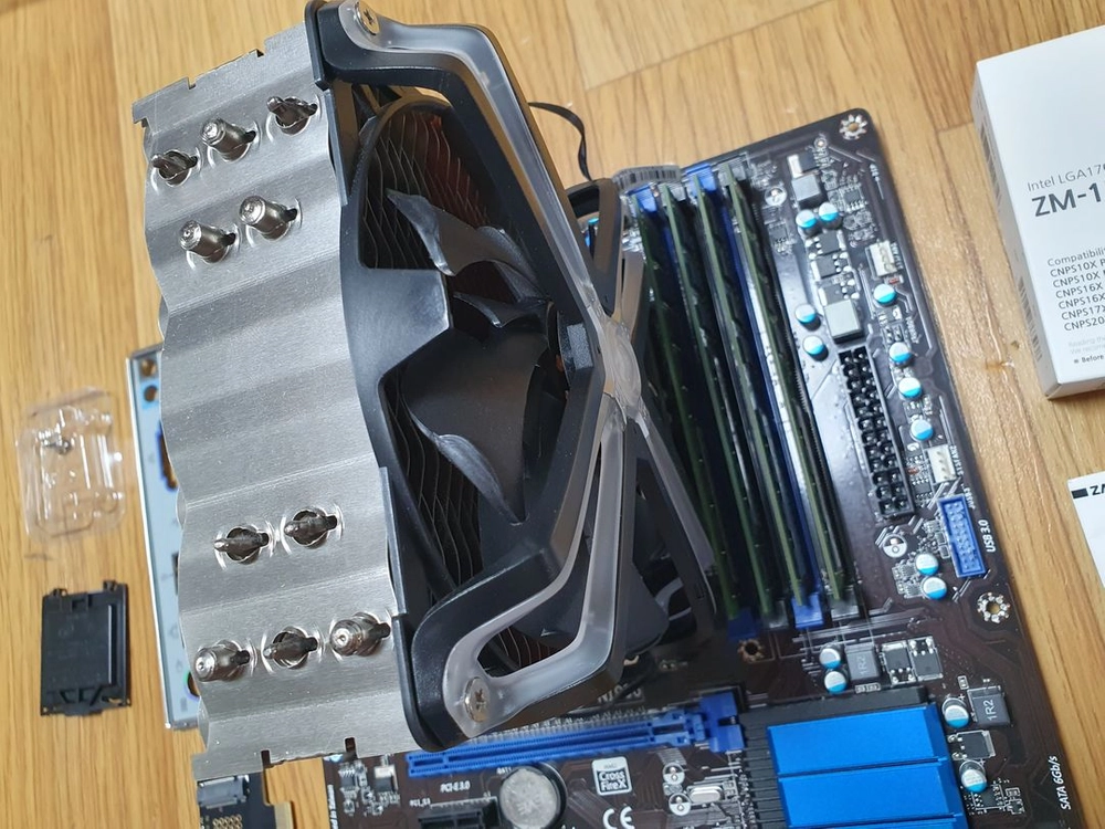 E3-1230 v2/MSI ZH77A-G43/16GB/CNPS17X 쿨러 보드셋 i7 2600 3770 이미지