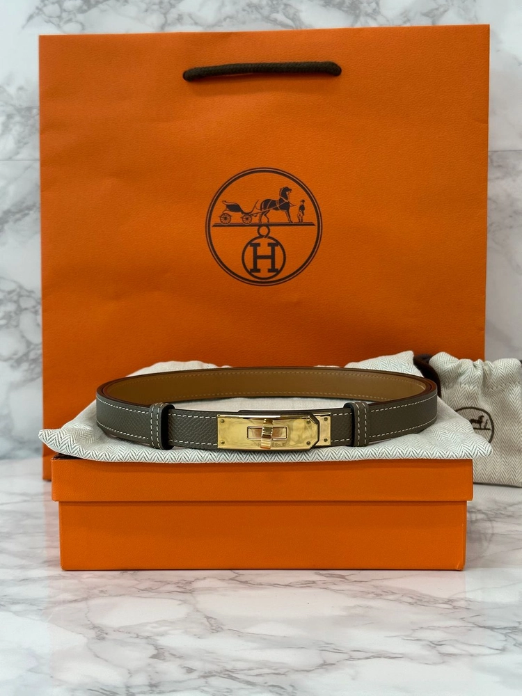 에르메스 켈리 벨트 에토프 로즈골드 앱송 18mm H069853CD18 이미지