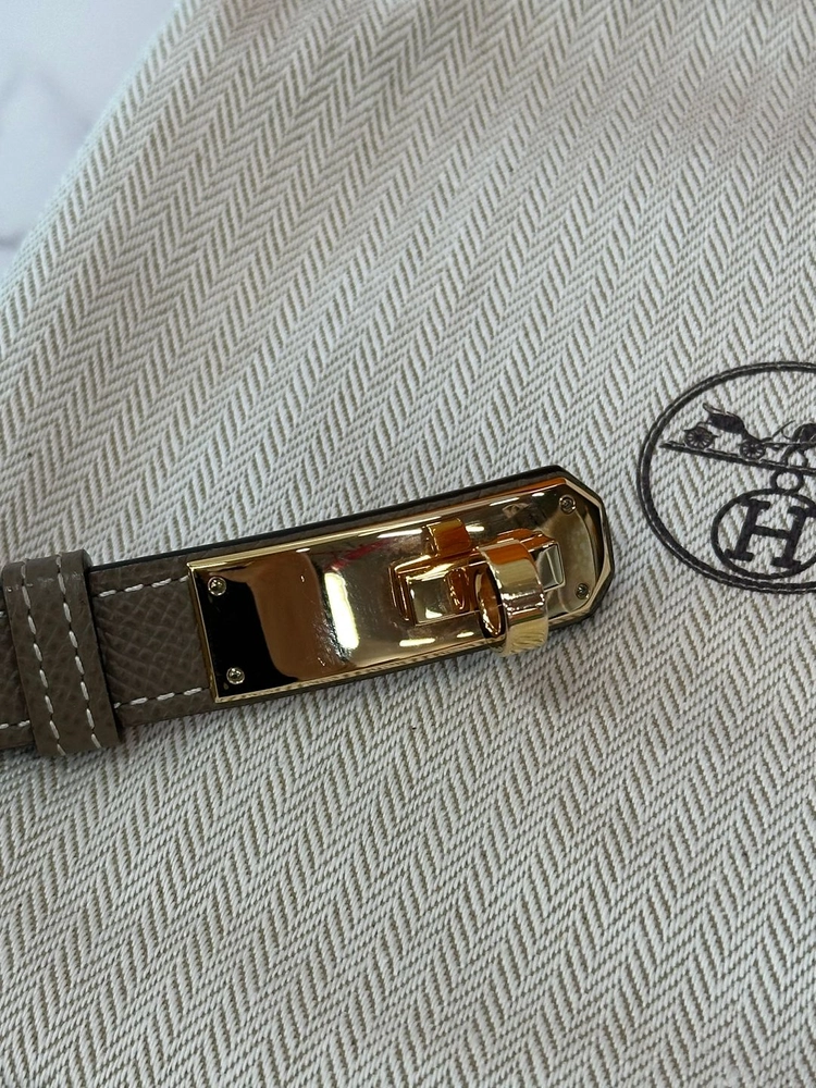 에르메스 켈리 벨트 에토프 로즈골드 앱송 18mm H069853CD18 이미지