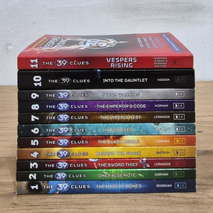 The 39 Clues 인기 영어 시리즈 전집 11권 세트 이미지