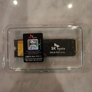 (리퍼 미개봉)SK하이닉스 Gold P31 NVMe SSD 1TB 이미지