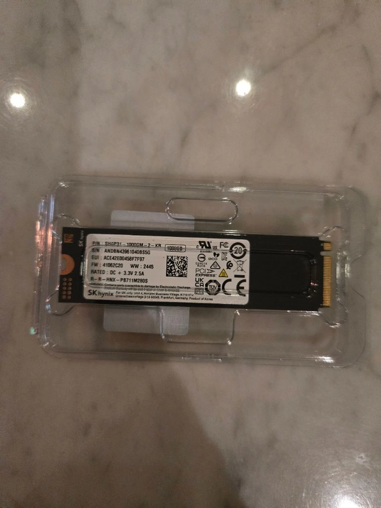 (리퍼 미개봉)SK하이닉스 Gold P31 NVMe SSD 1TB 이미지
