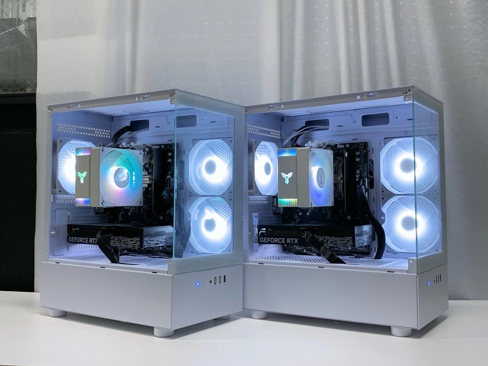 인기게이밍 본체! 라이젠7500F RTX5060Ti 8G 게이밍 컴퓨터 데스크탑 이미지