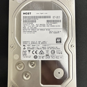 [중고HDD] HGST 4TB 3.5인치 SATA HDD 하드디스크 데스크탑 NAS 저장용 이미지