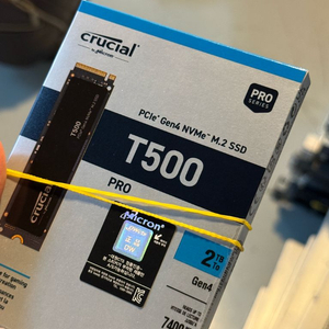 마이크론 crucial T500 PRO M.2 NVMe SSD 2TB 이미지