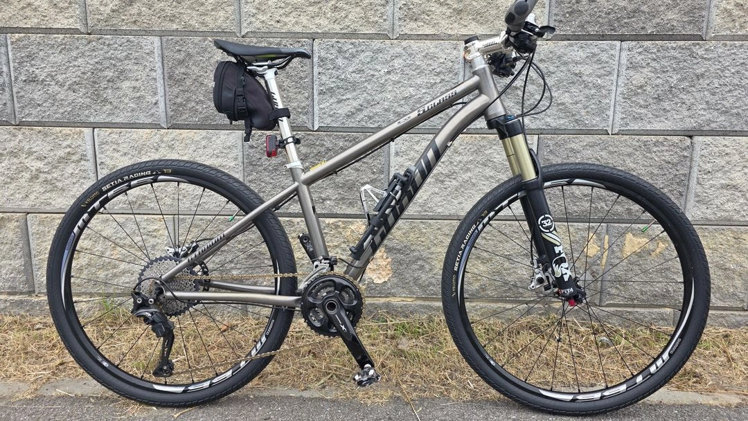 A 급 룩손 티타늄자전거 MTB 14인치 이미지