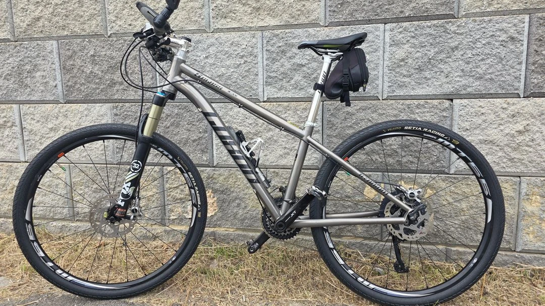 A 급 룩손 티타늄자전거 MTB 14인치 이미지