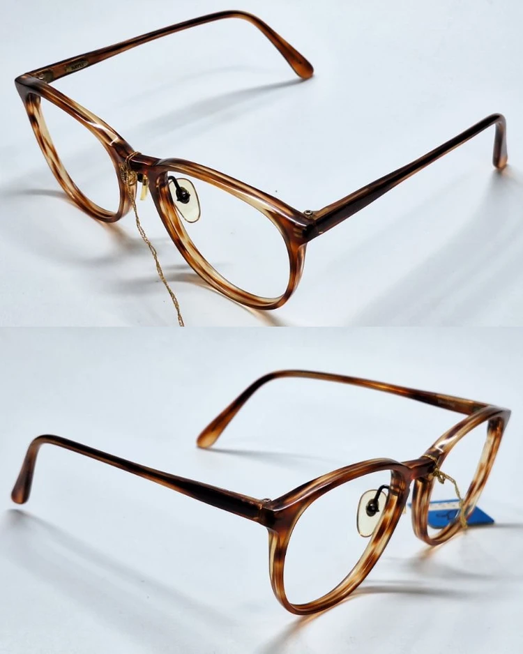 A.G. SPALDING & BROS BS-228 안경테 52mm 뿔테 일본 빈티지 데드스톡 수입 패션 레트로 복고 이미지