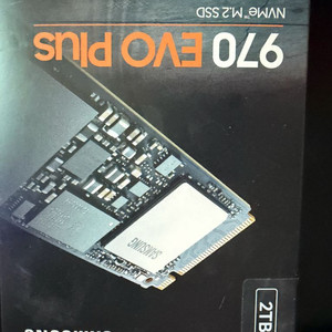 신품급 삼성 970 EVO Plus 2TB NVMe M.2 SSD 이미지