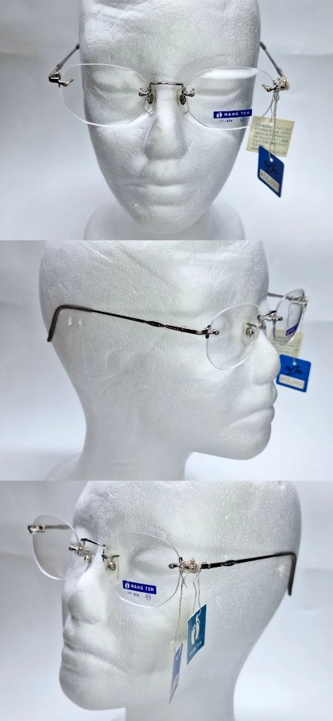 행텐 Hang Ten HT-808 안경테 50mm 무테 일본 빈티지 데드스톡 Y2K 아메카지 스포티룩 아이웨어 수입 이미지