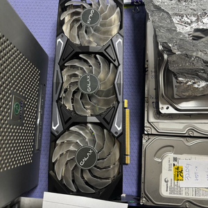 [직거래] 갤럭시 GALAX 지포스 RTX 3080 SG 10GB (서멀 재도포 완료 / OCCT 과부하 테스트 통 이미지