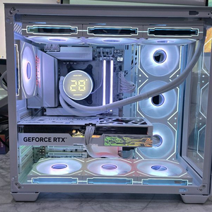 7800x3d, 5070ti 화이트 튜닝pc 새제품 이미지