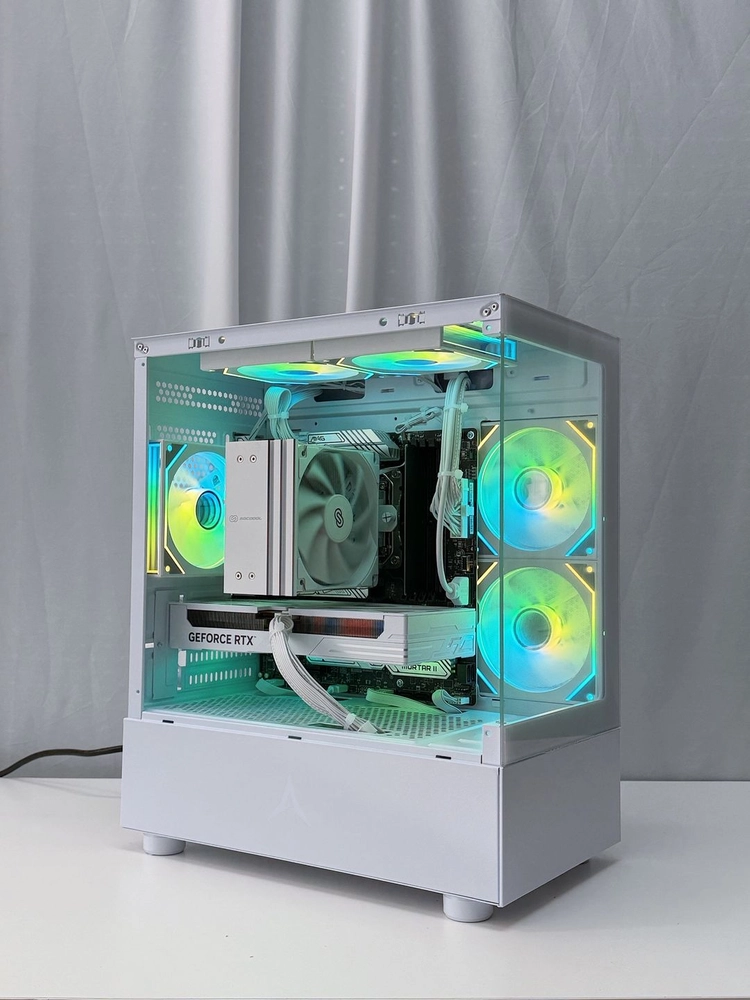인텔 게이밍본체! I5 14400F RTX5060 8GB 인기 게임용 컴퓨터 데스크탑 이미지