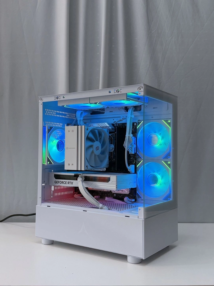 인텔 게이밍본체! I5 14400F RTX5060 8GB 인기 게임용 컴퓨터 데스크탑 이미지