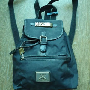 [정품/100%환불보장] 모스키노(MOSCHINO) 빈티지 골드 메탈 미니 백팩 이미지