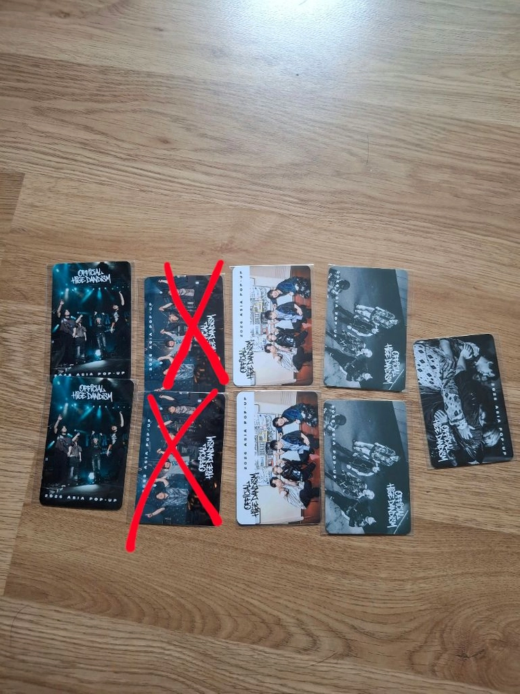 오피셜히게단디즘 히게단 팝업 특전 포토카드 포카 - 안심되는 중고거래