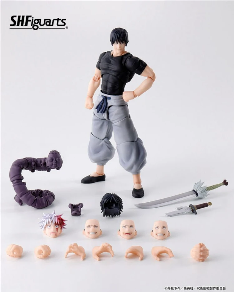 양도) 주술회전 후시구로 토우지 shf s.h.figuarts 액션 피규어 1/12 반다이 이미지