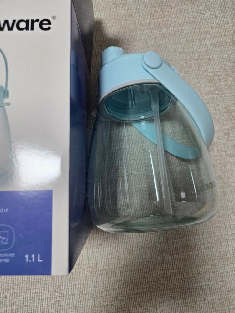 타파웨어 보틀 1.1L 블루 이미지