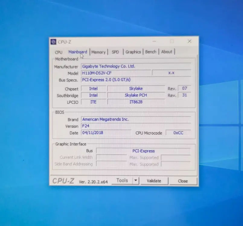 부산 i5-6600+8GB DDR4+H110 메인보드 팝니다. 이미지