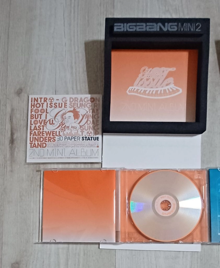 빅뱅 앨범 CD 미사용급 2장 일괄 이미지