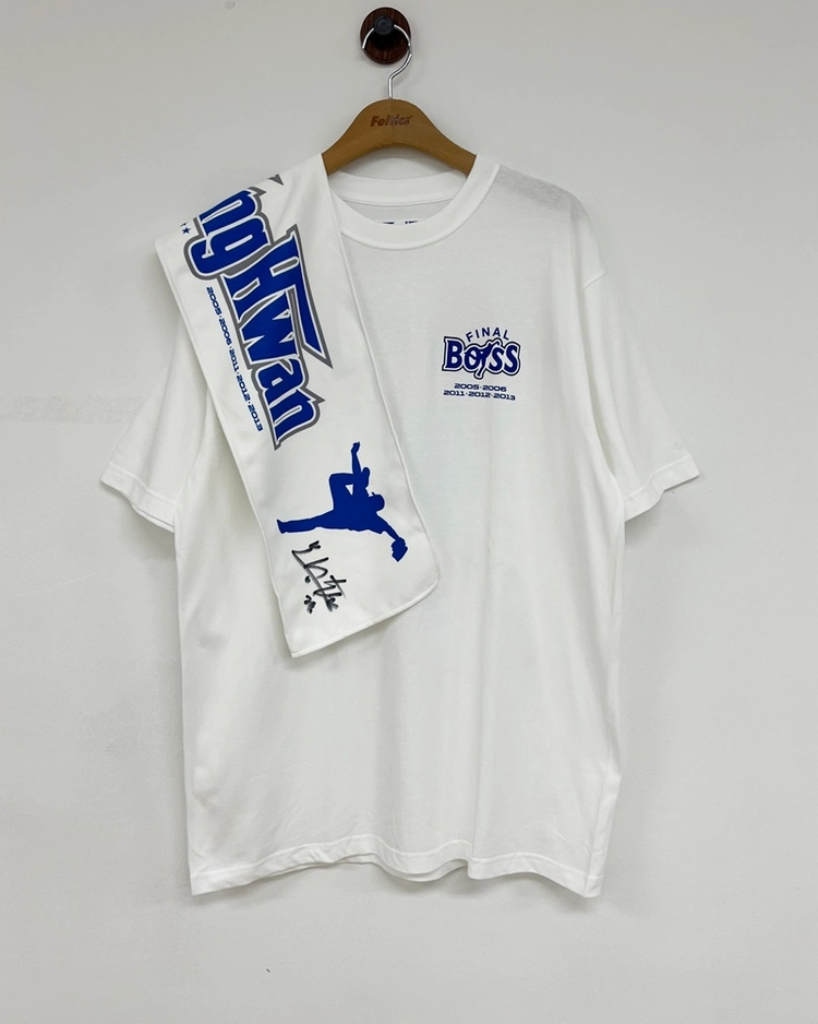 KBO 삼성라이온즈 오승환 은퇴기념 파이널보스 티셔츠/타올세트 XL - 안심되는 중고거래