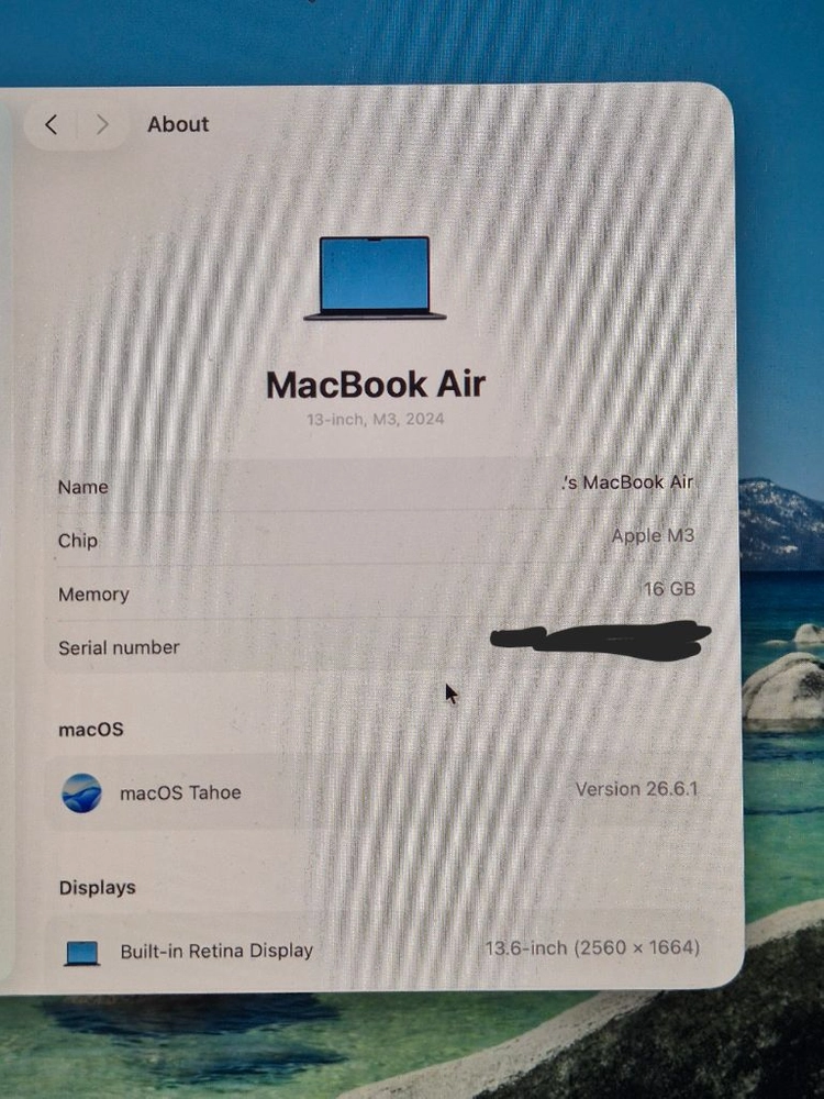 S급) 맥북 에어 M3 13인치 16GB / 512GB 이미지