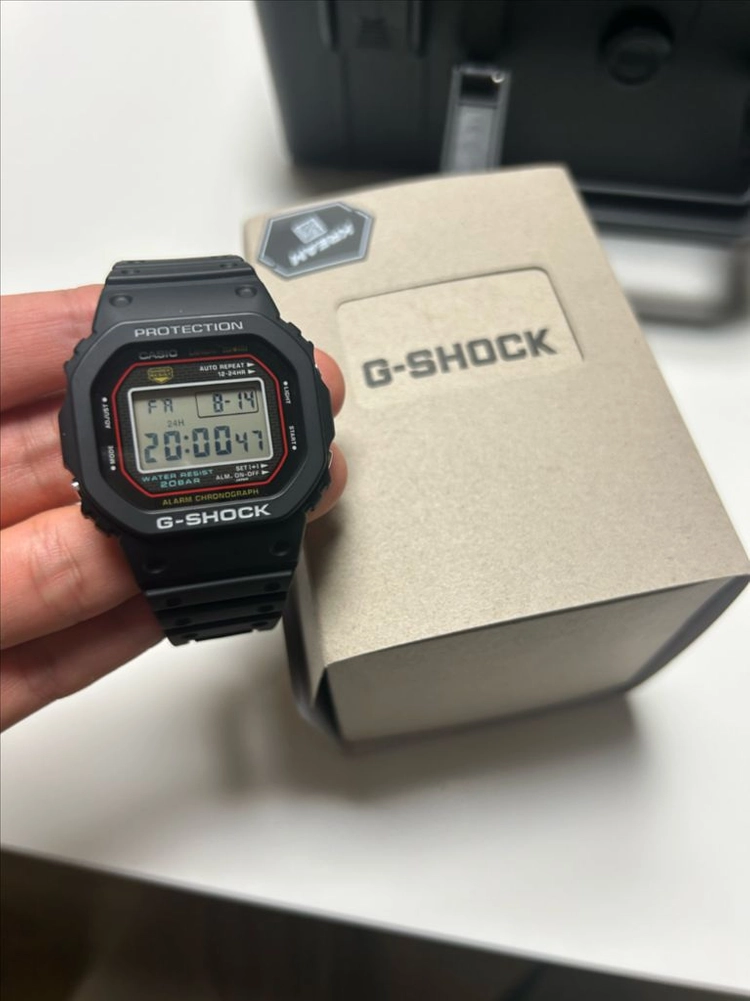 지샥 빨테 오천이 복각 DW-5000R - 안심되는 중고거래