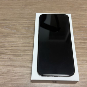 아이폰15PRo 256g 블랙티타늄 이미지